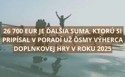 Hráč z Košického kraja vyhral ôsmy jackpot doplnkovej hry Joker