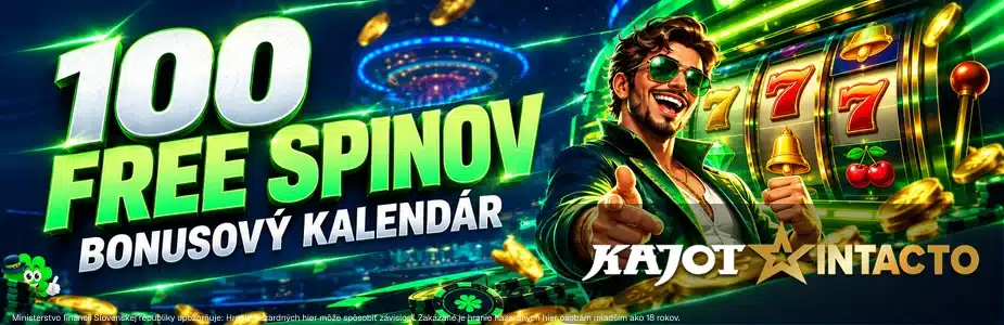 100 free spinov v KajotIntacto