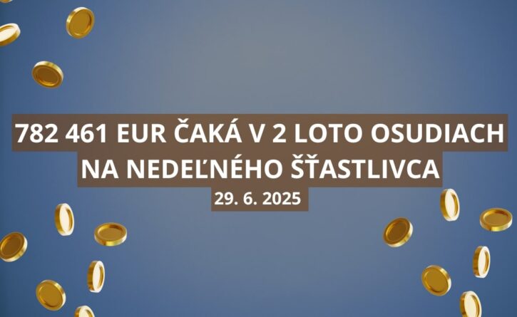 Lukratívne sumy čakajú na Loto šťastlivcov v nedeľu