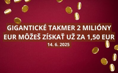 Obrovský jackpot dnes čaká v Euromiliónoch