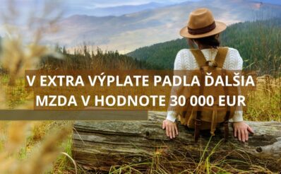 V Extra výplate bodoval hráč s výhrou 30 000 eur