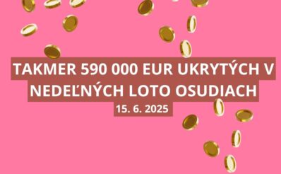 V Loto lotériách sa ukrýva takmer 590 000 eur