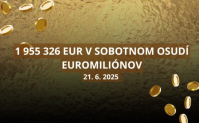 V osudí Euromiliónov sa ukrývajú takmer 2 milióny eur