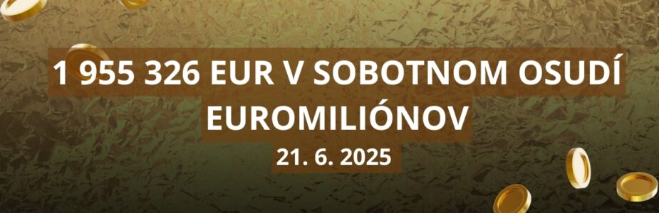 V osudí Euromiliónov sa ukrývajú takmer 2 milióny eur