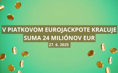 V piatkovom Eurojackpote kraľuje suma 24 miliónov eur