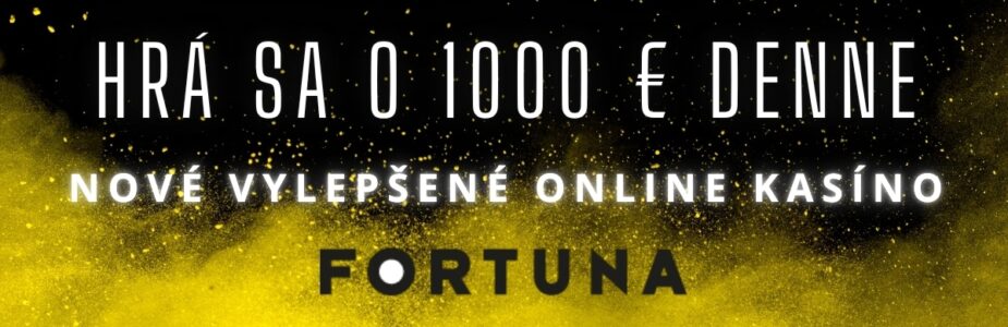 1000€ vo Fortune každý deň