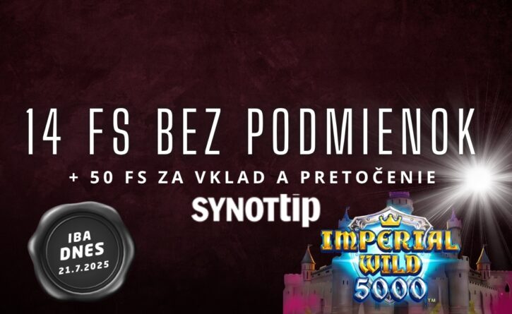 14 FS bez podmienok v Synottip kasíne