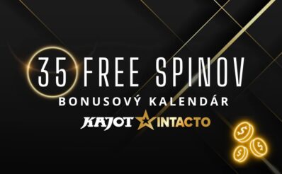 35 free spinov v KajotIntacto kasíne