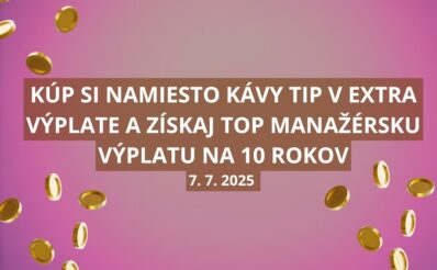 Hlavná výhra v Extra výplate 480 000 eur