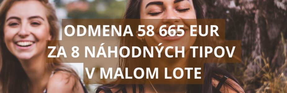 Výhra takmer 60 000 eur v malom Lote