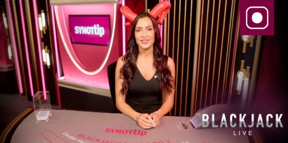 Blackjack v Synottip kasíne