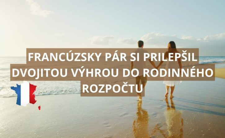 Francúzsky pár vyhral 3,6 milióna eur