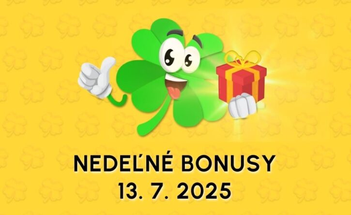 Free spiny a bonusy dnes 13. 7. 2025