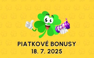 Free spiny a bonusy dnes 18. 7. 2025
