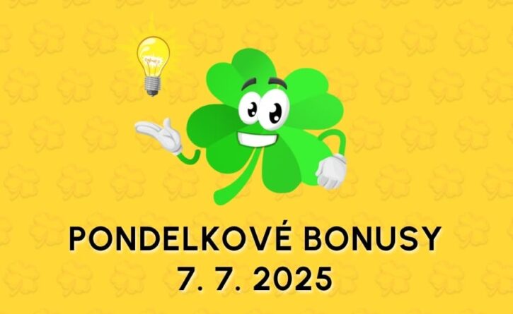 Free spiny a bonusy dnes 7.7.2025