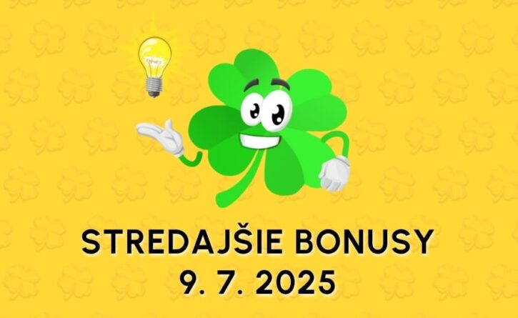 Free spiny a bonusy dnes 9.7.2025