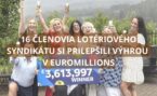 Lotériový syndikát z Walesu vyhral v Euromillions 3,6 milióna