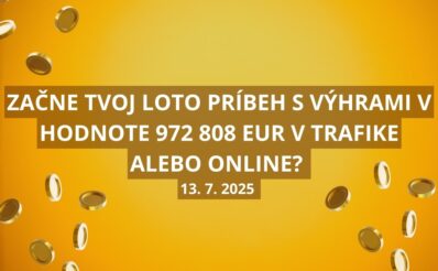 Loto nedeľa je plná takmer milióna eur