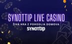 Synottip live casino: Živé hranie, ktoré ťa nadchne