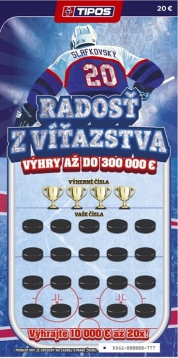 Žreb Radosť z víťazstva predná strana