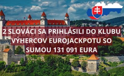 V Eurojackpote sa ušli 2 výhry z tretieho poradia aj Slovákom
