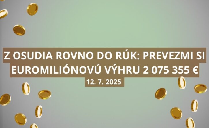 V Euromiliónoch môžu vyhrať hráči vyše 2 miliónov eur