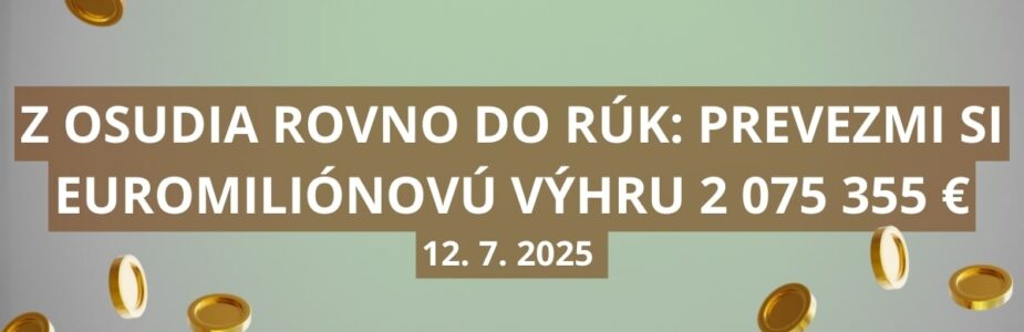 V Euromiliónoch môžu vyhrať hráči vyše 2 miliónov eur