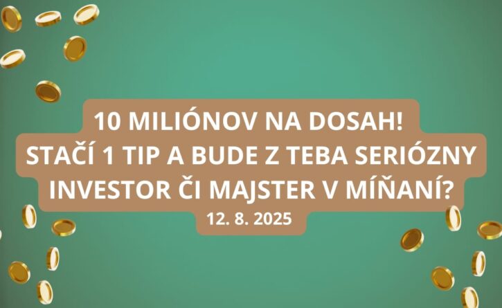 Eurojackpot ponúka v utorok výherný jackpot 10 miliónov eur