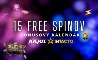 15 free spinov v KajotIntacto kasíne