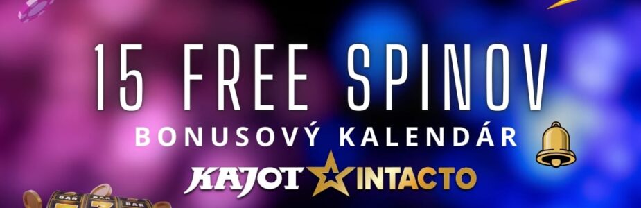 15 free spinov v KajotIntacto kasíne