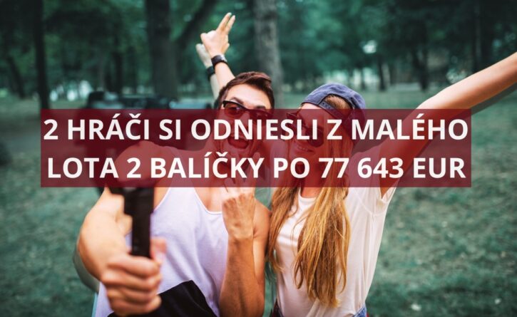 2 Hráči si odniesli z malého Lota druhý najvyšší jackpot