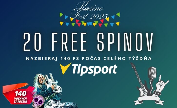 20 FS v Tipsporte kasíne