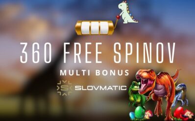 360 FS v Slovmatic kasíne - multi bonus