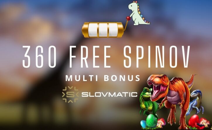 360 FS v Slovmatic kasíne - multi bonus