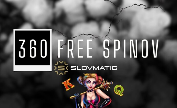 360 free spinov v Slovmatic kasíne