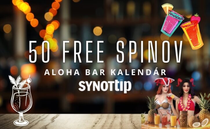 50 FS v Aloha bar kalendár v Synottip kasíne