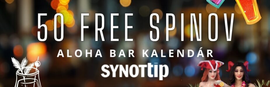 50 FS v Aloha bar kalendár v Synottip kasíne