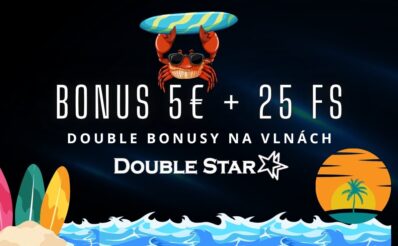 5€ + 25 FS v DoubleStar kasíne