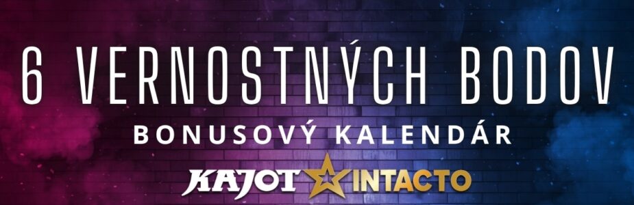 6 vernostných bodov v KajotIntacto kasíne