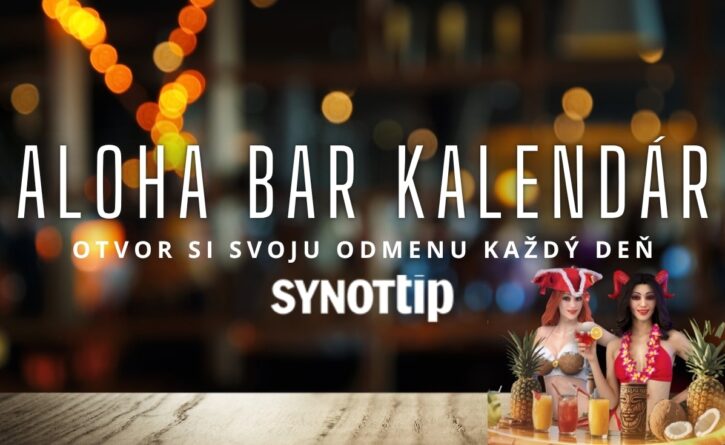 Aloha bar kalendár v Synottip kasíne