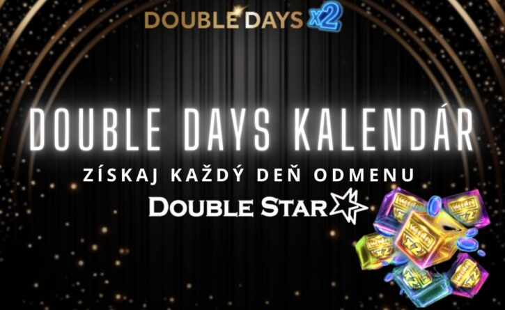 Double Days kalendár v DoubleStar kasíne