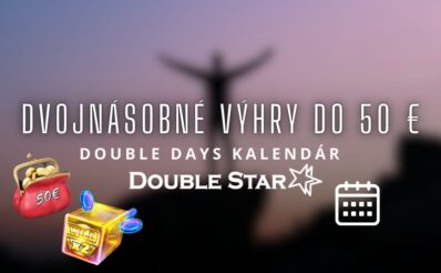Dvojnasobne vyhry v Double Days kalendár v DoubleStar kasíne