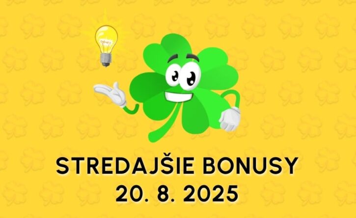Free spiny a bonusy dnes 20.8.2025