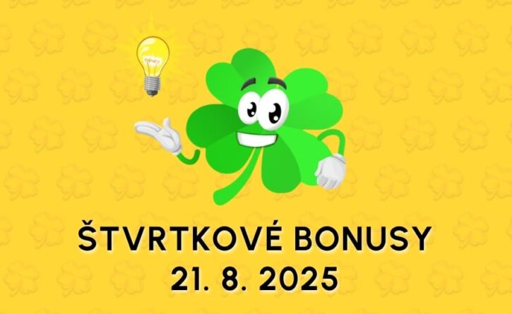 Free spiny a bonusy dnes 21.8.2025