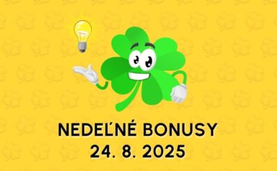 Free spiny a bonusy dnes 24.8.2025