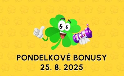 Free spiny a bonusy dnes 25.8.2025