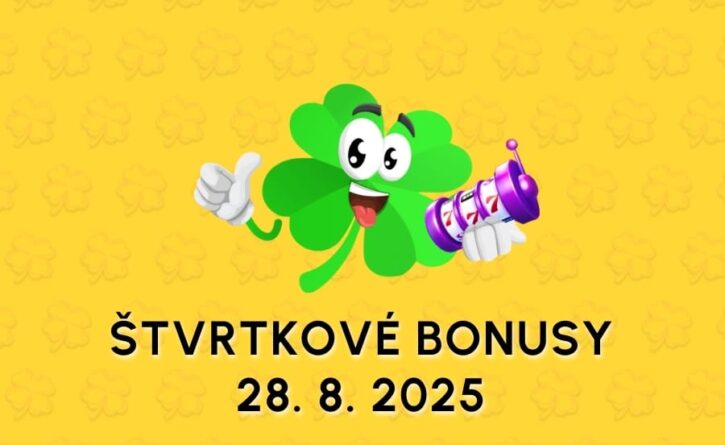 Free spiny a bonusy dnes 28.8.2025
