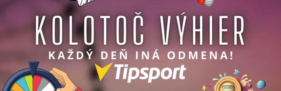 Kolotoc vyhier v Tipsporte kasíne