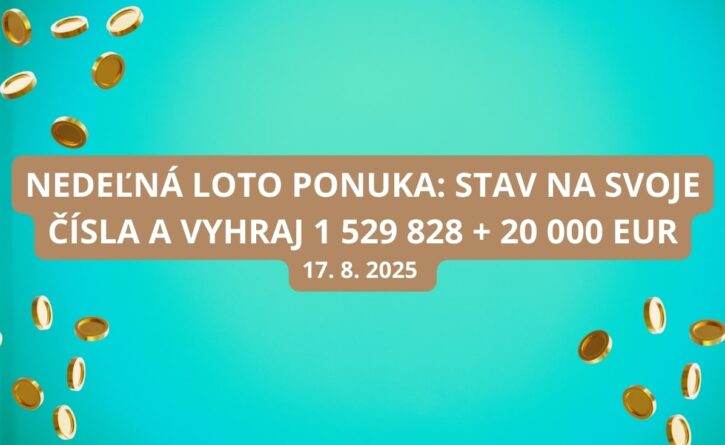 Loto nedeľná ponuka je horúca