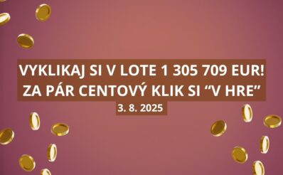 Vyklikaj si v Lote takmer 1,3 milióna eur